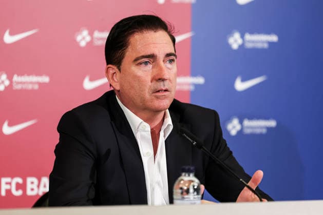 May 28, 2026, Barcelona, Barcelona, SPAIN: Xavi Pascual, head coach attends his press conference, PK, Pressekonferenz during his departure as coach of FC Barcelona, Barca at Palau Blaugrana on May 28, 2026 in Barcelona, Spain. Barcelona SPAIN - ZUMAa181 20260528_zaa_a181_008 Copyright: xJavierxBorregox