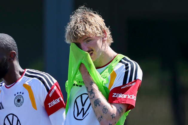 Nick Woltemade Germany looks disappointed, , Training of the German national soccer team, Home Ground on May 28, 2026 in Herzogenaurach, Germany Photo by Marco Steinbrenner DeFodi Images Nick Woltemade Germany looks disappointed, , Training of the German national soccer team, Home Ground, May 28, 2026 in Herzogenaurach, Germany Photo by Marco Steinbrenner DeFodi Images