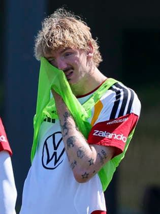 Nick Woltemade Germany looks disappointed, , Training of the German national soccer team, Home Ground on May 28, 2026 in Herzogenaurach, Germany Photo by Marco Steinbrenner DeFodi Images Nick Woltemade Germany looks disappointed, , Training of the German national soccer team, Home Ground, May 28, 2026 in Herzogenaurach, Germany Photo by Marco Steinbrenner DeFodi Images