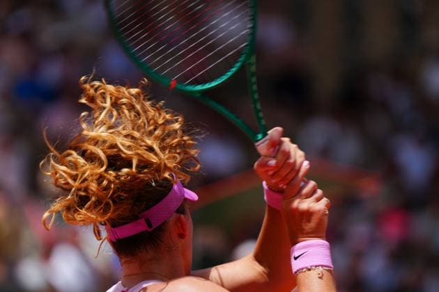 Mirra Andreeva French Open Tennis, Day Six, Tennis, Roland Garros, Paris, France - 29 May 2026Paris Roland Garros France EDITORIAL USE ONLY No use with unauthorised audio, video, data, fixture lists, club league logos or live services. Online in-match use limited to 120 images, no video emulation. No use in betting, games or single club league player publications. Copyright: xJavierxGarcia Shutterstockx 16898312ab