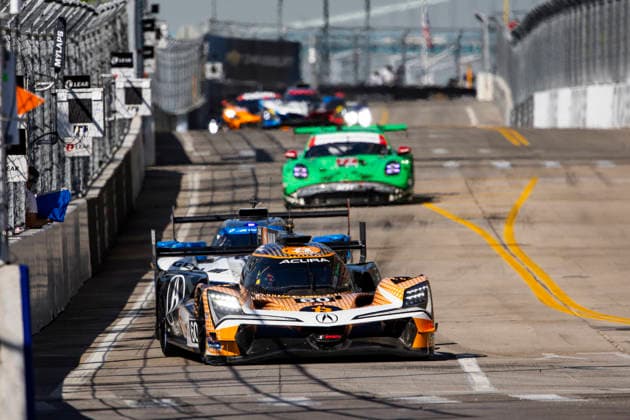 AUTO - IMSA - DETROIT SPORTS CAR CLASSIC 2026 60 BLOMQVIST Tom (gbr), BRAUN Colin (usa), Acura Meyer Shank Racing w Curb Agajanian, Acura ARX-06, action during the Chevrolet Detroit Sports Car Classic, 5th round of the 2026 2026 IMSA SportsCar Championship, on the Streets of Detroit, from May 29 to 31, 2026 in Detroit, Michigan, United States of America - DetroitUnited States Copyright: xJULIENxDELFOSSEx