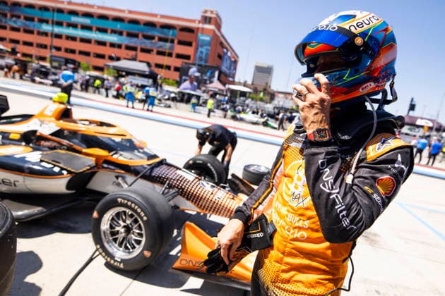 AUTO - IndyCar, Indy Car, IRL, USA - DETROIT GRAND PRIX 2026 GROSJEAN Romain (fra), Dale Coyne Racing, Dallara DW12 - Honda, portrait during the Chevrolet Detroit Grand Prix, 8th round of the 2026 NTT IndyCar Series, on the Streets of Detroit, from May 29 to 31, 2026 in Detroit, Michigan, United States of America - DetroitUnited States Copyright: xJULIENxDELFOSSEx