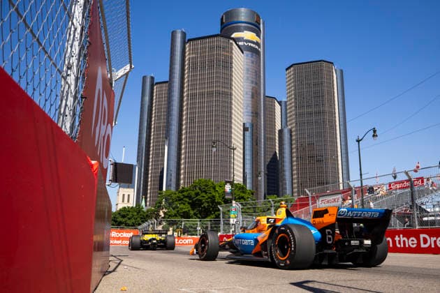 AUTO - IndyCar, Indy Car, IRL, USA - DETROIT GRAND PRIX 2026 06 SIEGEL Nolan (usa), Arrow McLaren, Dallara DW12 - Chevrolet, action during the Chevrolet Detroit Grand Prix, 8th round of the 2026 NTT IndyCar Series, on the Streets of Detroit, from May 29 to 31, 2026 in Detroit, Michigan, United States of America - DetroitUnited States Copyright: xJULIENxDELFOSSEx