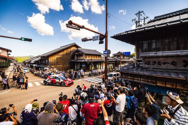 AUTO - WRC, Motorsport Rallye, WM - RALLY JAPAN 2026 18 Takamoto KATSUTA, Aaron JOHNSTON, Toyota GR Yaris Rally1, action during the 2026 Rally Japan, 7th round of the 2026 FIA WRC World Rally Car Championship, from May 28 to 30, 2026 at Toyota, Aichi, Japan - ToyotaJapan Copyright: xNikosxKatikisx