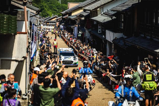 AUTO - WRC, Motorsport Rallye, WM - RALLY JAPAN 2026 55 Joshua MCERLEAN, Eoin TREACY, Ford Puma Rally1, action during the 2026 Rally Japan, 7th round of the 2026 FIA WRC World Rally Car Championship, from May 28 to 30, 2026 at Toyota, Aichi, Japan - ToyotaJapan Copyright: xNikosxKatikisx