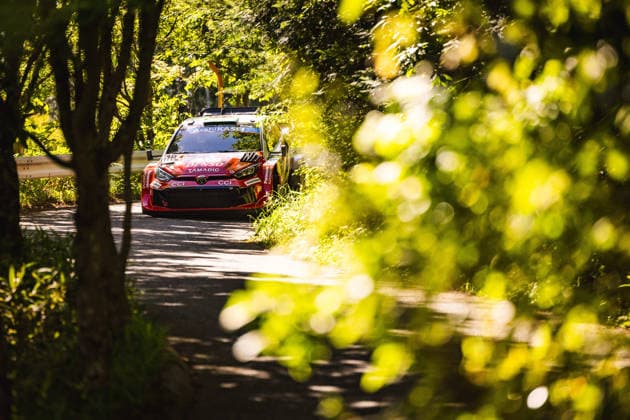 AUTO - WRC, Motorsport Rallye, WM - RALLY JAPAN 2026 33 Elfyn EVANS, Scott MARTIN, Toyota GR Yaris Rally1, action during the 2026 Rally Japan, 7th round of the 2026 FIA WRC World Rally Car Championship, from May 28 to 30, 2026 at Toyota, Aichi, Japan - ToyotaJapan Copyright: xNikosxKatikisx