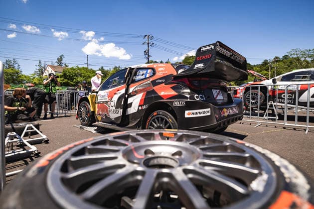 AUTO - WRC, Motorsport Rallye, WM - RALLY JAPAN 2026 01 SÃ bastien OGIER, Vincent LANDAIS, Toyota GR Yaris Rally1, action during the 2026 Rally Japan, 7th round of the 2026 FIA WRC World Rally Car Championship, from May 28 to 30, 2026 at Toyota, Aichi, Japan - ToyotaJapan Copyright: xNikosxKatikisx
