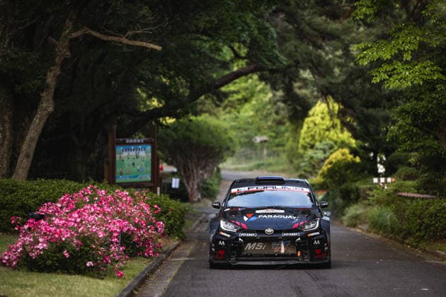 AUTO - WRC, Motorsport Rallye, WM - RALLY JAPAN 2026 26 Andrea LAFARJA, German MAUNE, Toyota GR Yaris Rally2, action during the 2026 Rally Japan, 7th round of the 2026 FIA WRC World Rally Car Championship, from May 28 to 30, 2026 at Toyota, Aichi, Japan - ToyotaJapan Copyright: xNikosxKatikisx