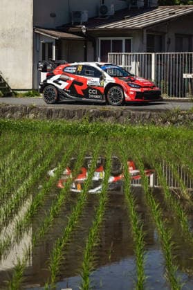 AUTO - WRC, Motorsport Rallye, WM - RALLY JAPAN 2026 18 Takamoto KATSUTA, Aaron JOHNSTON, Toyota GR Yaris Rally1, action during the 2026 Rally Japan, 7th round of the 2026 FIA WRC World Rally Car Championship, from May 28 to 30, 2026 at Toyota, Aichi, Japan - ToyotaJapan Copyright: xNikosxKatikisx