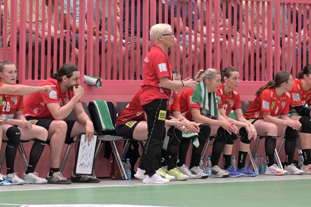 Ines Seidler SV Union Halle Neustadt, Coach TusSies Metzingen vs SV Union Halle Neustadt , Handball, Alsco HBF, 7 Play Off League Matchday, Season 2025 2026, 30 05 2026 TusSies Metzingen vs SV Union Halle Neustadt , Handball, Alsco HBF, 7 Play Off League Matchday, Season 2025 2026, 30 05 2026 Tuebingen Copyright: xEibner-Pressefoto TobiasxBaurx EP_TBR