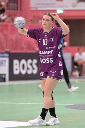 Nele Franz TusSies Metzingen, 10 am with ball TusSies Metzingen vs SV Union Halle Neustadt , Handball, Alsco HBF, 7 Play Off League Matchday, Season 2025 2026, 30 05 2026 TusSies Metzingen vs SV Union Halle Neustadt , Handball, Alsco HBF, 7 Play Off League Matchday, Season 2025 2026, 30 05 2026 Tuebingen Copyright: xEibner-Pressefoto TobiasxBaurx EP_TBR