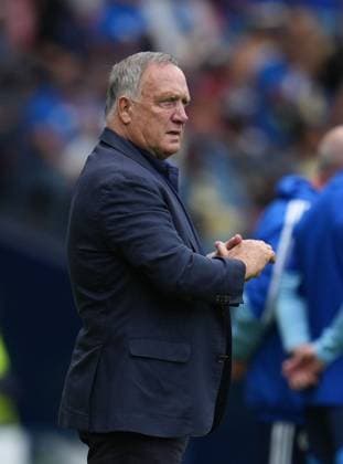 Curacao Head Coach Dick Advocaat. Scotland v Curacao, International Friendly, Länderspiel, Nationalmannschaft Football, Hampden Park, Glasgow, Scotland, UK - 30 May 2026Glasgow Hampden Park United Kingdom EDITORIAL USE ONLY No use with unauthorised audio, video, data, fixture lists, club league logos or live services. Online in-match use limited to 120 images, no video emulation. No use in betting, games or single club league player publications. Copyright: xStuartxWallace Shutterstockx 16898283q