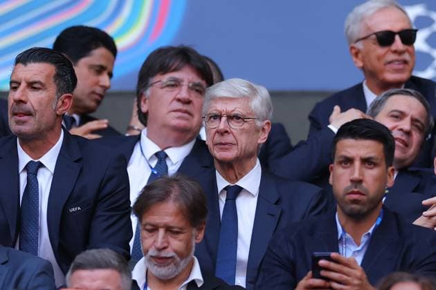 Former Arsenal Manager, Arsene Wenger - PSG v Arsenal, UEFA Champions League Final, Puskas Arena, Budapest, Hungary. - 30th May 2026. No free usage or syndication, standard fees apply. Paris Saint-Germain v Arsenal, UEFA Champions League, Final, Football, Puskas Arena, Budapest, Hungary - 30 May 2026Budapest Puskas Arena Hungary EDITORIAL USE ONLY No use with unauthorised audio, video, data, fixture lists, club league logos or live services. Online in-match use limited to 120 images, no video emulation. No use in betting, games or single club league player publications. Copyright: xMDI Shutterstockx 16904246f
