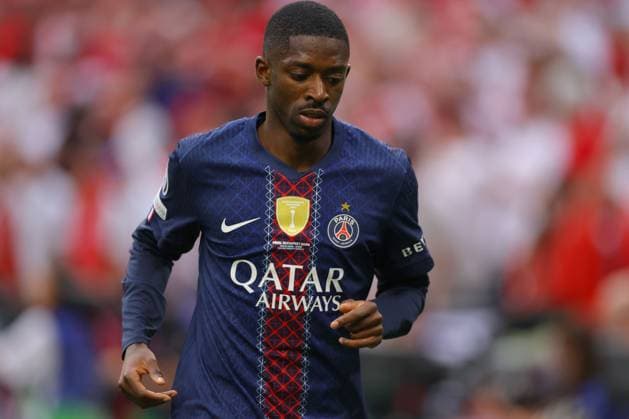 Ousmane Dembele of Paris Saint-Germain - PSG v Arsenal, UEFA Champions League Final, Puskas Arena, Budapest, Hungary. - 30th May 2026. No free usage or syndication, standard fees apply. Paris Saint-Germain v Arsenal, UEFA Champions League, Final, Football, Puskas Arena, Budapest, Hungary - 30 May 2026Budapest Puskas Arena Hungary EDITORIAL USE ONLY No use with unauthorised audio, video, data, fixture lists, club league logos or live services. Online in-match use limited to 120 images, no video emulation. No use in betting, games or single club league player publications. Copyright: xMDI Shutterstockx 16904246j