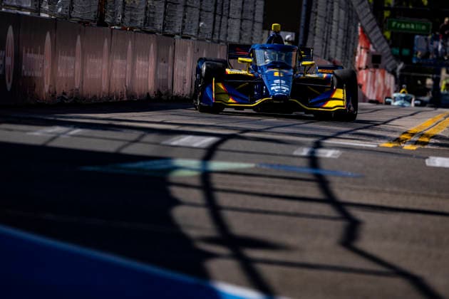AUTO - IndyCar, Indy Car, IRL, USA - DETROIT GRAND PRIX 2026 08 SIMPSON Kyffin (cym), Chip Ganassi Racing, Dallara DW12 - Honda, action during the Chevrolet Detroit Grand Prix, 8th round of the 2026 NTT IndyCar Series, on the Streets of Detroit, from May 29 to 31, 2026 in Detroit, Michigan, United States of America - DetroitUnited States Copyright: xJULIENxDELFOSSEx