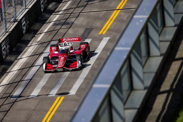 AUTO - IndyCar, Indy Car, IRL, USA - DETROIT GRAND PRIX 2026 02 NEWGARDEN Josef (usa), Team Penske, Dallara DW12 - Chevrolet, action during the Chevrolet Detroit Grand Prix, 8th round of the 2026 NTT IndyCar Series, on the Streets of Detroit, from May 29 to 31, 2026 in Detroit, Michigan, United States of America - DetroitUnited States Copyright: xJULIENxDELFOSSEx