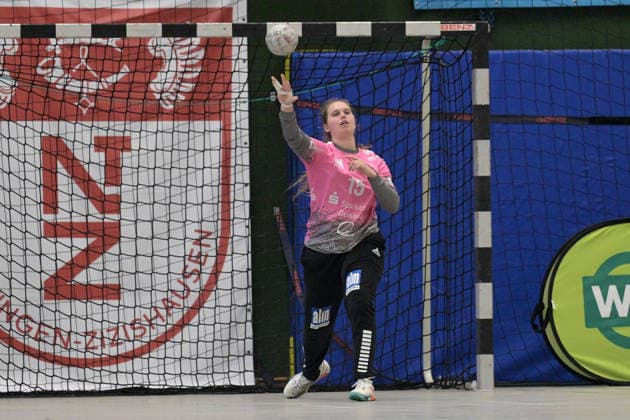 Anita Polackova TuS Lintfort, 15 in goal on with ball TG Nuertingen vs TuS Lintfort , Handball, 2 Alsco HBF, 30 League matchday, Season 2025 2026, 30 05 2026 TG Nuertingen vs TuS Lintfort , Handball, 2 Alsco HBF, 30 League matchday, Season 2025 2026, 30 05 2026 Nuertingen Copyright: xEibner-Pressefoto TobiasxBaurx EP_TBR