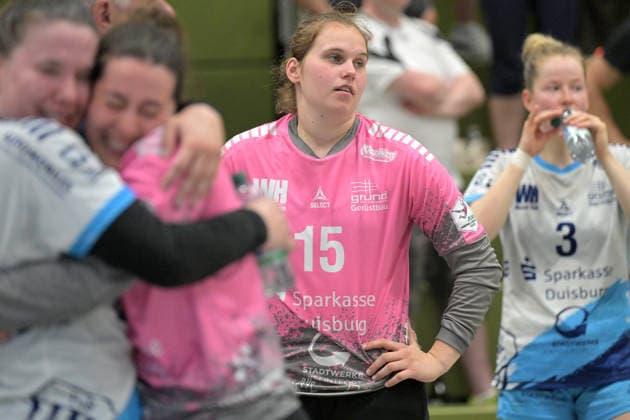 Anita Polackova TuS Lintfort, 15 in goal after the match TG Nuertingen vs TuS Lintfort , Handball, 2 Alsco HBF, 30 League Matchday, Season 2025 2026, 30 05 2026 TG Nuertingen vs TuS Lintfort , Handball, 2 Alsco HBF, 30 League Matchday, Season 2025 2026, 30 05 2026 Nuertingen Copyright: xEibner-Pressefoto TobiasxBaurx EP_TBR
