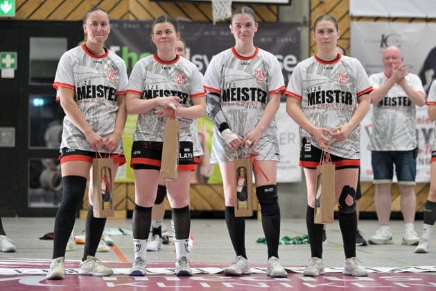 the four players who will leave TG Nuertingen are Luisa Bauder TG Nuertingen, 20 , Marie Christine Beddies TG Nuertingen, 22 , Michelle Schaefer TG Nuertingen, 17 and Julia Symanzik TG Nuertingen, 28 TG Nuertingen vs TuS Lintfort , Handball, 2 Alsco HBF, 30 League Matchday, Season 2025 2026, 30 05 2026 TG Nuertingen vs TuS Lintfort , Handball, 2 Alsco HBF, 30 League Matchday, Season 2025 2026, 30 05 2026 Nuertingen Copyright: xEibner-Pressefoto TobiasxBaurx EP_TBR