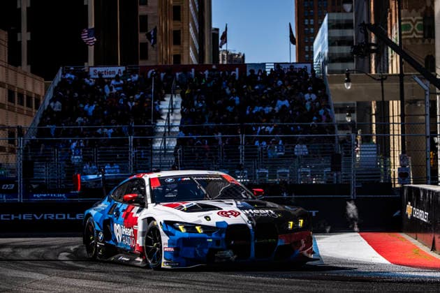 AUTO - IMSA - DETROIT SPORTS CAR CLASSIC 2026 01 VERHAGEN Neil (usa), DE PHILLIPPI Connor (usa), Paul Miller Racing, BMW M4 GT3 EVO, action during the Chevrolet Detroit Sports Car Classic, 5th round of the 2026 2026 IMSA SportsCar Championship, on the Streets of Detroit, from May 29 to 31, 2026 in Detroit, Michigan, United States of America - DetroitUnited States Copyright: xJULIENxDELFOSSEx
