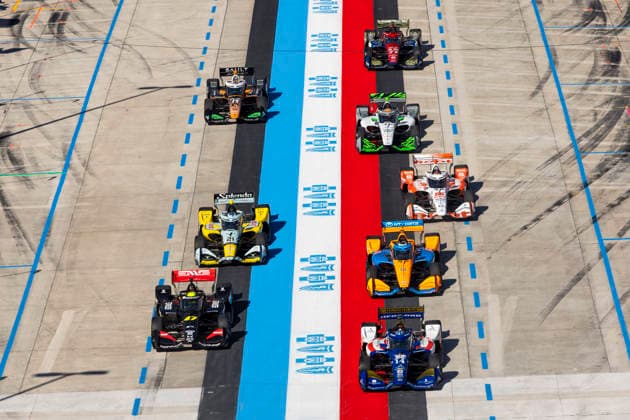 AUTO - IndyCar, Indy Car, IRL, USA - DETROIT GRAND PRIX 2026 14 FERRUCCI Santino (usa), A. J. Foyt Racing, Dallara DW12 - Chevrolet, 47 SCHUMACHER Mick (ger), Rahal Letterman Lanigan Racing, Dallara DW12 - Honda, action during the Chevrolet Detroit Grand Prix, 8th round of the 2026 NTT IndyCar Series, on the Streets of Detroit, from May 29 to 31, 2026 in Detroit, Michigan, United States of America - DetroitUnited States Copyright: xJULIENxDELFOSSEx