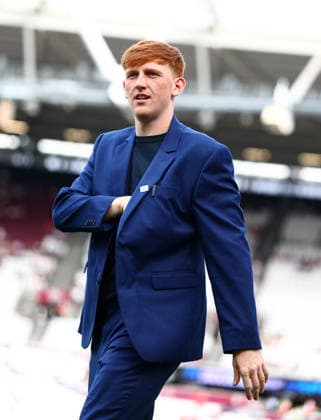 Angry Ginge of England. England XI v World XI, Soccer Aid for Unicef 2026, Football, London Stadium, London, UK - 31 May 2026London London Stadium United Kingdom EDITORIAL USE ONLY No use with unauthorised audio, video, data, fixture lists, club league logos or live services. Online in-match use limited to 120 images, no video emulation. No use in betting, games or single club league player publications. Copyright: xJamesxMarsh Shutterstockx 16898311r