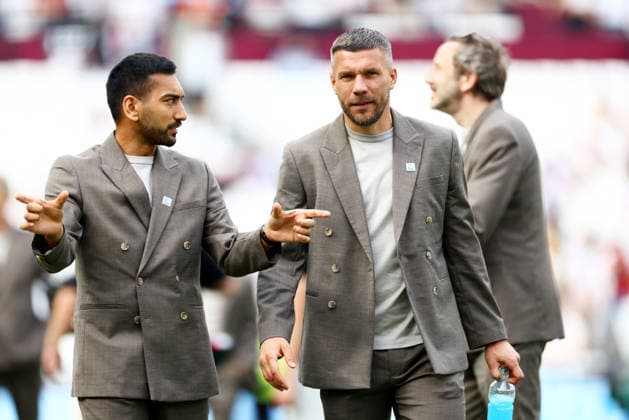 Lukas Podolski of World XI. England XI v World XI, Soccer Aid for Unicef 2026, Football, London Stadium, London, UK - 31 May 2026London London Stadium United Kingdom EDITORIAL USE ONLY No use with unauthorised audio, video, data, fixture lists, club league logos or live services. Online in-match use limited to 120 images, no video emulation. No use in betting, games or single club league player publications. Copyright: xJamesxMarsh Shutterstockx 16898311f