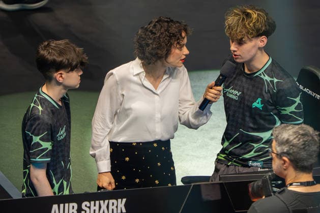 31 05 2026, xkkux, E Sports, FORTNITE MAJOR 1 SUMMIT, Season 2025 2026, PSD Bank Dome Düsseldorf AUR SHXRK and AUR T3ENY The first LAN tournament of the FNCS season 50 duos compete against each other to win the prize pool and qualify for the Global Championship 2026 The duos are distributed as follows 20 EU, 13 NAC, 3 NAW, 5 Brazil, 3 Asia, 3 Oceania and 3 Middle East The top five teams will automatically qualify for the Global Championship 2026 North Rhine-Westphalia Germany