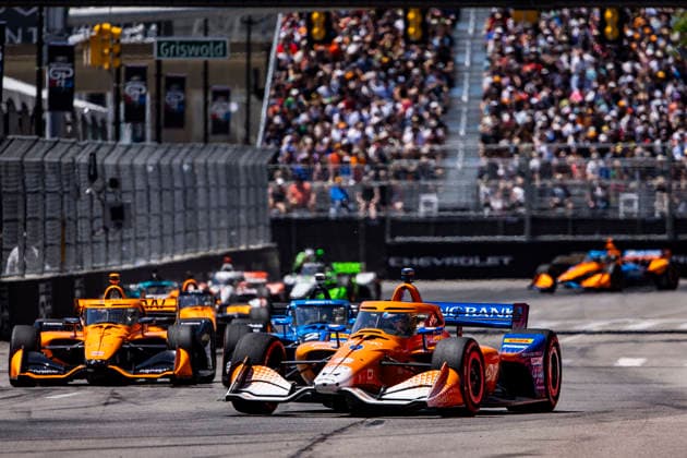 AUTO - IndyCar, Indy Car, IRL, USA - DETROIT GRAND PRIX 2026 09 DIXON Scott (nzl), Chip Ganassi Racing, Dallara DW12 - Honda, action during the Chevrolet Detroit Grand Prix, 8th round of the 2026 NTT IndyCar Series, on the Streets of Detroit, from May 29 to 31, 2026 in Detroit, Michigan, United States of America - DetroitUnited States Copyright: xJULIENxDELFOSSEx