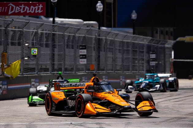 AUTO - IndyCar, Indy Car, IRL, USA - DETROIT GRAND PRIX 2026 05 O WARD Pato (mex), Arrow McLaren, Dallara DW12 - Chevrolet, action during the Chevrolet Detroit Grand Prix, 8th round of the 2026 NTT IndyCar Series, on the Streets of Detroit, from May 29 to 31, 2026 in Detroit, Michigan, United States of America - DetroitUnited States Copyright: xJULIENxDELFOSSEx