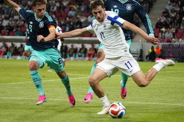 DFB Maenner Nationalmannschaft, Men National Team, Friendly match, Test match ,Germany Finland , Germany vs Finland, 31 05 2026, MEWA Arena Mainz Adam Marhiev, Finland, FIN, Action single picture