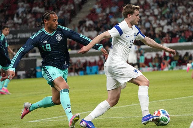 DFB Maenner Nationalmannschaft, Men National Team, Friendly match, Test match ,Germany Finland , Germany vs Finland, 31 05 2026, MEWA Arena Mainz Leroy Sane, Deutschland, Germany, GER, Daniel Hakans, Finland, FIN