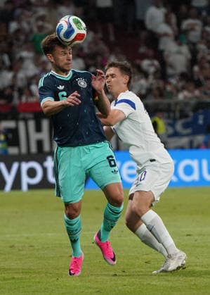 DFB Maenner Nationalmannschaft, Men National Team, Friendly match, Test match ,Germany Finland , Germany vs Finland, 31 05 2026, MEWA Arena Mainz Joshua Kimmich Germany, Germany, GER, Naatan Skyttä, Finland, FIN
