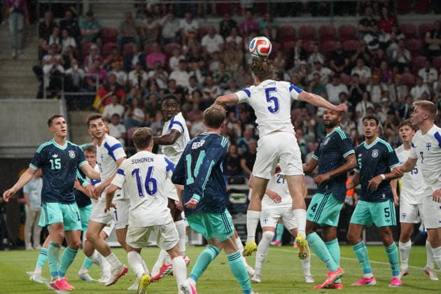 DFB Maenner Nationalmannschaft, Men National Team, Freundschaftsspiel, Testspiel ,Germany Finland , Germany vs Finland, 31 05 2026, MEWA Arena Mainz Miro Tenho Finnland, Finland, FIN, Aktion Einzelbild