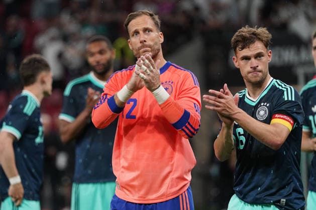 DFB Maenner Nationalmannschaft, Men National Team, Freundschaftsspiel, Testspiel ,Germany Finland , Germany vs Finland, 31 05 2026, MEWA Arena Mainz oliver baumann, Joshua Kimmich Deutschland, Germany, GER,