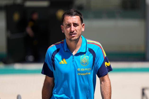 June 1, 2026, Las Rozas, Madrid, Spain: Mikel Oyarzabal attends during the Spain Team Media Day ahead the FIFA World Cup, WM, Weltmeisterschaft, Fussball 2026 at Ciudad del Futbol on June 01, 2026 in Las Rozas, Madrid, Spain. Las Rozas Spain - ZUMAa181 20260601_zaa_a181_020 Copyright: xOscarxJ.xBarrosox