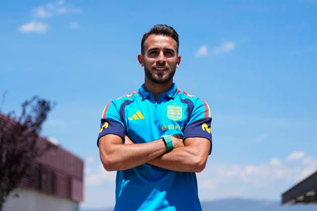 June 1, 2026, Las Rozas, Madrid, Spain: Eric Garcia attends during the Spain Team Media Day ahead the FIFA World Cup, WM, Weltmeisterschaft, Fussball 2026 at Ciudad del Futbol on June 01, 2026 in Las Rozas, Madrid, Spain. Las Rozas Spain - ZUMAa181 20260601_zaa_a181_031 Copyright: xOscarxJ.xBarrosox