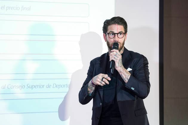 June 1, 2026, Sevilla, Sevilla, SPAIN: Sergio Ramos, former footballer and businessman, attends the media to explain the status of the purchase of Sevilla Football Club by the majority shareholders at Eurostars Torre Sevilla Hotel stadium on June 1, 2026, in Sevilla, Spain. Sergio Ramos press conference, PK, Pressekonferenz In Seville - ZUMAa181 20260601_zaa_a181_048 Copyright: xJoaquinxCorcherox