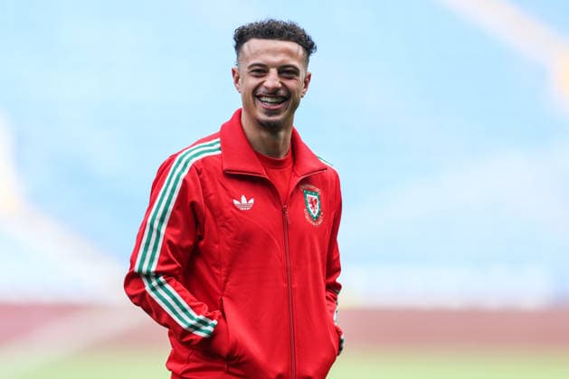 Cardiff, Wales, 2nd June 2026. Ethan Ampadu of Wales arrives ahead of the Wales vs Ghana International Friendly, Länderspiel, Nationalmannschaft match at the Cardiff City Stadium, Cardiff. Picture credit should read: Gareth Evans Sportimage EDITORIAL USE ONLY. No use with unauthorised audio, video, data, fixture lists, club league logos or live services. Online in-match use limited to 120 images, no video emulation. No use in betting, games or single club league player publications. SPI_001_GE_WALES_vs_GHANA SPI-4832-0001
