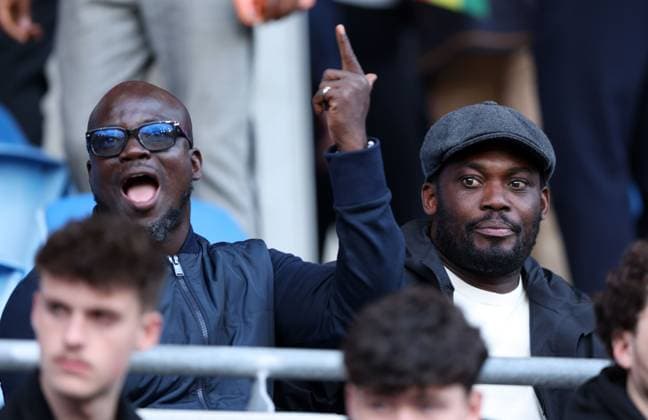 Michael Essien in the stands Wales v Ghana, International Friendly, Länderspiel, Nationalmannschaft Football, Cardiff City Stadium, Cardiff, Wales, UK - 02 Jun 2026Cardiff Cardiff City Stadium United Kingdom EDITORIAL USE ONLY No use with unauthorised audio, video, data, fixture lists, club league logos or live services. Online in-match use limited to 120 images, no video emulation. No use in betting, games or single club league player publications. Copyright: xKieranxMcManus Shutterstockx 16906575j
