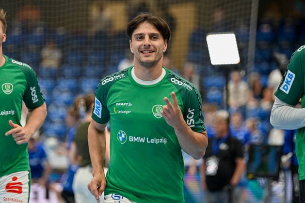 Mateij Klima SC DHfK Leipzig, 13 TBV Lemgo Lippe vs SC DHfK Leipzig, Handball, 1 Bundesliga, 33 Matchday, Season 2025 2026, 03 06 2026, TBV Lemgo Lippe vs SC DHfK Leipzig, Handball, 1 Bundesliga, 33 Matchday, Season 2025 2026, 03 06 2026 Lemgo Copyright: xEibner-Pressefoto RobertxGertzenx EP_RGN