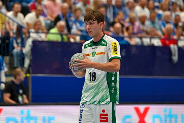 Staffan Peter SC DHfK Leipzig, 18 on seven-meter penalty TBV Lemgo Lippe vs SC DHfK Leipzig, Handball, 1 Bundesliga, 33 Matchday, Season 2025 2026, 03 06 2026, TBV Lemgo Lippe vs SC DHfK Leipzig, Handball, 1 Bundesliga, 33 Matchday, Season 2025 2026, 03 06 2026 Lemgo Copyright: xEibner-Pressefoto RobertxGertzenx EP_RGN