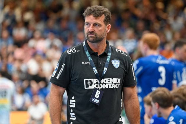 Florian Kehrmann TBV Lemgo Lippe, Coach TBV Lemgo Lippe vs SC DHfK Leipzig, Handball, 1 Bundesliga, 33 Matchday, Season 2025 2026, 03 06 2026, TBV Lemgo Lippe vs SC DHfK Leipzig, Handball, 1 Bundesliga, 33 Matchday, Season 2025 2026, 03 06 2026 Lemgo Copyright: xEibner-Pressefoto RobertxGertzenx EP_RGN