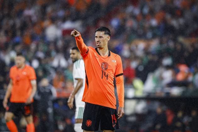 Fußball, Testspiel, Niederlande - Algerien #3 ROTTERDAM - Tijjani Reijnders of the Netherlands during the friendly international match, Länderspiel, Nationalmannschaft between the Netherlands and Algeria at Feyenoord stadium De Kuip on June 3, 2026, in Rotterdam, the Netherlands. The Dutch national team, Nationalteam is preparing for the 2026 FIFA World Cup, WM, Weltmeisterschaft, Fussball BAS CZERWINSKI ANP International Friendly, Länderspiel, Nationalmannschaft 2026 xVIxANPxSportx xxANPxIVx 560014001 originalFilename: 560014001.jpg