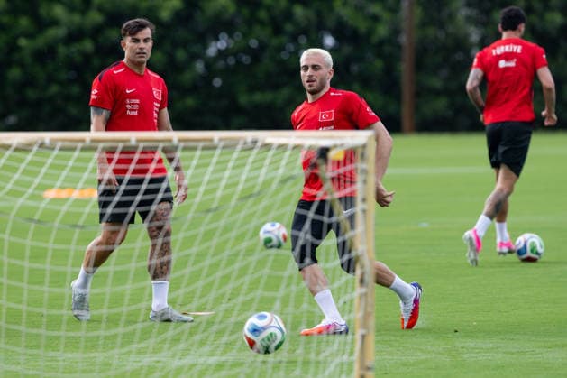 Ahead of 2026 FIFA World Cup, WM, Weltmeisterschaft, Fussball MIAMI, FLORIDA, UNITED STATES - JUNE 3: Baris Alper Yilmaz of Turkiye train as preparations begin for the upcoming FIFA World Cup. Miami, Florida, U.S., June, 3, 2026. Mostafa Bassim Anadolu Florida United States. Editorial use only. Please get in touch for any other usage. Copyright: x2026xAnadoluxMostafaxBassimx
