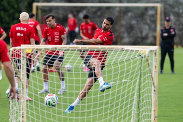 Ahead of 2026 FIFA World Cup, WM, Weltmeisterschaft, Fussball MIAMI, FLORIDA, UNITED STATES - JUNE 3: Turkish national football team train as preparations begin for the upcoming FIFA World Cup. Miami, Florida, U.S., June, 3, 2026. Mostafa Bassim Anadolu Florida United States. Editorial use only. Please get in touch for any other usage. Copyright: x2026xAnadoluxMostafaxBassimx