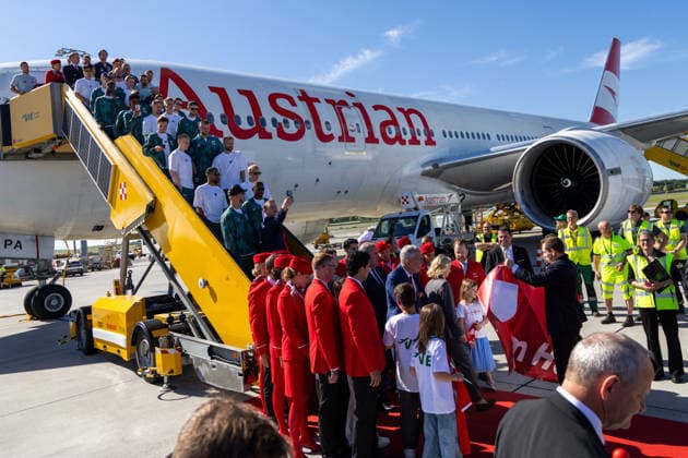 SOCCER - FIFA World Cup, WM, Weltmeisterschaft, Fussball 2026, preview VIENNA,AUSTRIA,04.JUN.26 - SOCCER - FIFA World Cup 2026, USA, Mexico, Canada, preview, farewell OEFB, Oesterreichischer Fussball-Bund. Image shows players of AUT. GEPAxpictures xPhilippxBrem