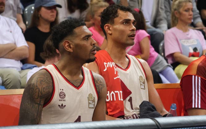 GER, Xavier Rathan Mayes Muenchen 4 , Baskets Bonn vs FC Bayern Muenchen, 1 Basketball Bundesliga, easyCredit BBL, Semifinal, Matchday 3, Season 2025 26, 04 06 2026 GER, Baskets Bonn vs FC Bayern Muenchen, 1 Basketball Bundesliga, easyCredit BBL, Semifinal, Matchday 3, Season 2025 26, 04 06 2026 Bonn Copyright: xEibner-Pressefotox EP_JNL