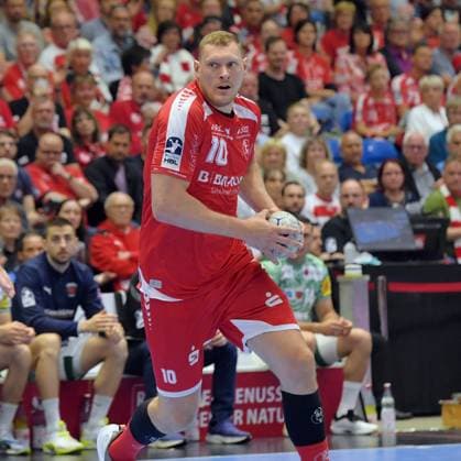 Dainis Kristopans MT Melsungen 10 , GER, MT Melsungen Fuechse Berlin, Handball, 1 Bundesliga, 33 Matchday, Season 2025 2026, 04 06 2026, GER, MT Melsungen Fuechse Berlin, Handball, 1 Bundesliga, 33 Matchday, Season 2025 2026, 04 06 2026 Kassel Copyright: xEibner-Pressefotox xRolandxSippelx EP_RSL