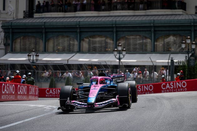 Pierre Gasly BWT Alpine F1 Team, France, 10 in Alpine A526 in front of the Hotel de Paris, MCO, Formula 1 World Championship, Monaco Grand Prix, Monte Carlo, Free Practice, 2026 season, 05 06 2026 MCO, Formula 1 World Championship, Monaco Grand Prix, Monte Carlo, Free Practice, 2026 season, 05 06 2026 Monte Carlo Copyright: xEibner-Pressefoto Memmlerx EP_MMR
